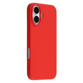 iPhone 17 Silikone Cover med Blød Inderside - Rød