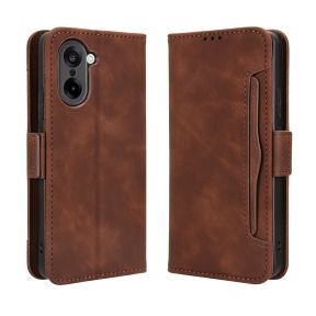 Ruskind Flip Cover m. Aftagelig Pung til OnePlus Nord CE5 5G - Brun
