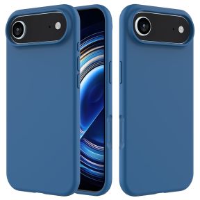 iPhone Air Silikone Cover med Blød Inderside - Blå