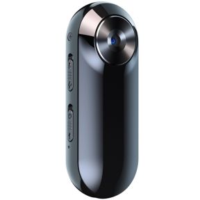 Mini Kamera med Klip & Stemmeoptager - 1080P HD, 120° Vinkel, 128GB Lagring