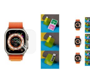 Apple Watch Series 10 skærmbeskytter vises på ur