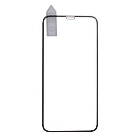 iPhone X / XS 2.5D Beskyttelsesglas - Sort