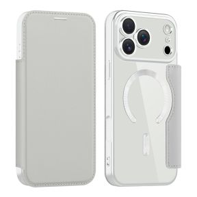 iPhone 17 Pro Flip Cover med MagSafe og Kortholder - Grå
