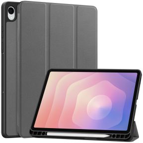 Tri-Fold / Flip Cover til Samsung Galaxy Tab S11 med Holder til Pen