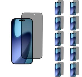 10 stk. iPhone 17 Pro Max Skærmbeskyttelse / Privacy Glas