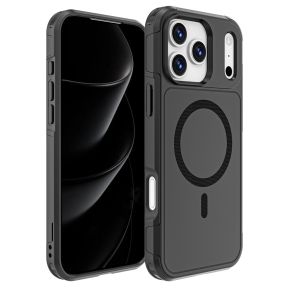 iPhone 17 Pro Max Hard Case Cover med MagSafe i Sort