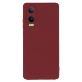 OnePlus Nord CE4 Lite 5G Silikone Cover - Mørkerød