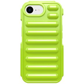 iPhone 16e Anti-Drop Ribbed Cover - Grøn