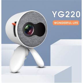 YG220 Portabel LED Mini Projektor – Til Hjemmebiograf & Underholdning