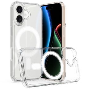 iPhone 17 Gennemsigtigt MagSafe Cover i Silikone