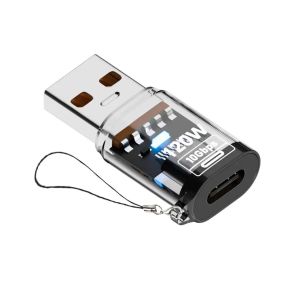 USB-A til USB-C Adapter - til opladning & data (10 Gbps)