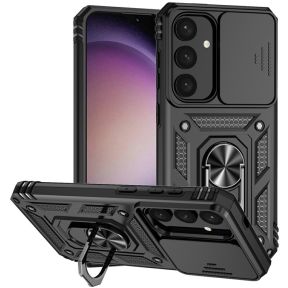 Samsung Galaxy S25+ Hybrid Cover m. Kickstand & Kameraslide