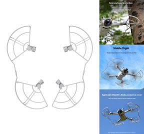 Propellerbeskytter monteret på DJI Mini 4 Pro drone