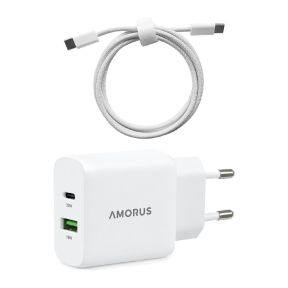 USB-C & USB-A Oplader Sæt til iPad Air 2020