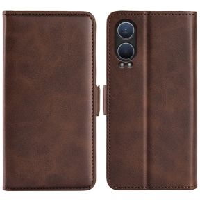 OnePlus Nord CE4 Lite 5G Flip Cover - Brun