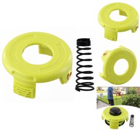 Ryobi græstrimmer spolekapsel set forfra