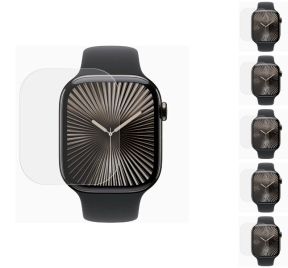 Skærmbeskyttelse til Apple Watch Series 10 46mm forfra