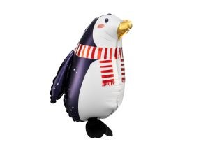 Pingvin Folieballon til Jul og Børnefødselsdag, Sød Ballon til Luft og Helium