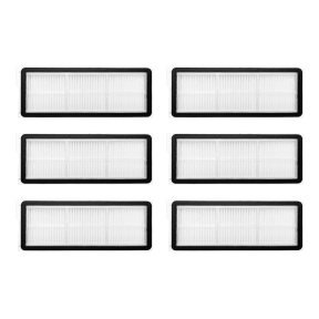 6 stk. Støvsugerfilter til Roborock Qrevo Edge / Curv - Effektivt og Holdbart