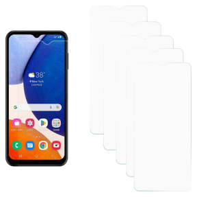 5 Stk. Beskyttelsesglas / Skærmbeskyttelse / Glas til Samsung Galaxy A14 4G / 5G