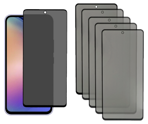 5 Stk Beskyttelsesglas / Skærmbeskyttelse / Privacy Glas til Samsung Galaxy A54 5G