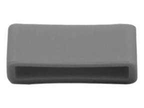 18mm Gummistrop / Remholder til Urrem - Grå