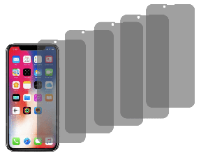5 stk. Skærmbeskyttelse / Privacy Glas til iPhone 13 Mini