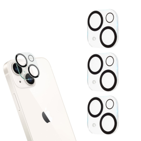 3 stk Kamera Skærmbeskyttelse / Beskyttelsesglas til iPhone 15 / 15 Plus