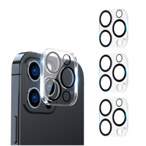 3 stk Kamera Skærmbeskyttelse / Beskyttelsesglas til iPhone 15 Pro / Pro Max