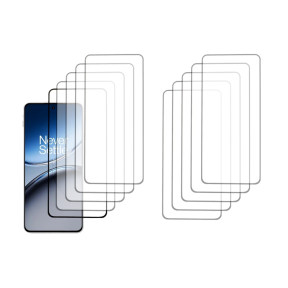 10 stk OnePlus Nord 4 3D Beskyttelsesglas - Sort