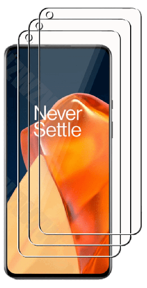 3 Stk Beskyttelsesglas / Skærmbeskyttelse / Glas til OnePlus Nord 2 5G