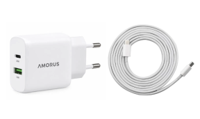 USB-C & USB-A Oplader til iPad Air 2020