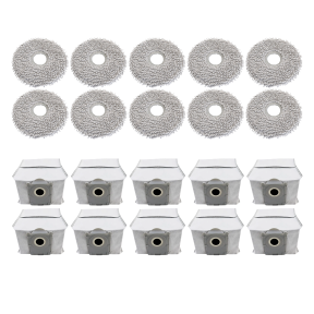 Stor Moppe- og Posepakke til Ecovacs Deebot T50 Omni / Pro Omni / Max Pro Omni
