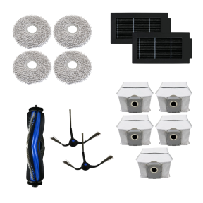 Tilbehørspakke 3 til Ecovacs Deebot T50 Omni / Pro Omni / Max Pro Omni