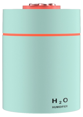 Mini H2O Luftfugter m. LED Lys-Grøn