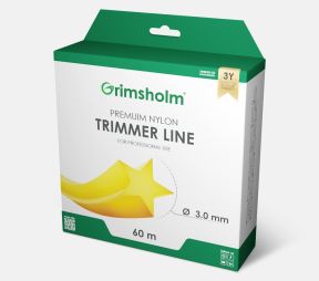 Trimmertråd til Buskrydder / Græstrimmer-Ø 3.0mm (60m) Stjerne