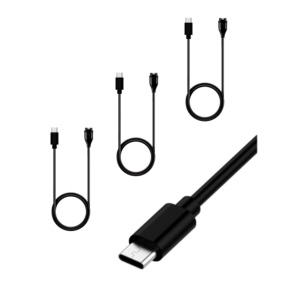 3 stk USB-C Oplader Kabel til Garmin Vivomove 3 / 3S & Vivoactive 4 / 4 45mm / 4S