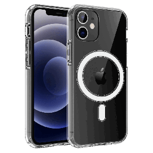 iPhone 12 / 12 Pro Gennemsigtigt Cover med MagSafe