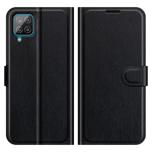 Graviera Flip Cover til Samsung Galaxy A22 4G-Sort