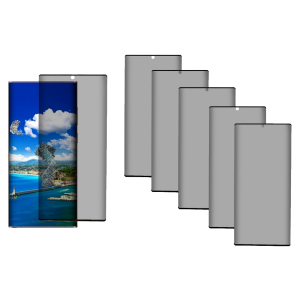 5 Stk Beskyttelsesglas / Skærmbeskyttelse / Privacy Glas til Samsung Galaxy S23 Ultra
