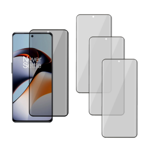 3 stk Privacy Glas / Beskyttelsesglas / Skærmbeskyttelse til OnePlus 12R 5G