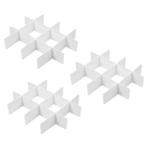 3 x 4 stk Skuffeinddeler Vægge i Large