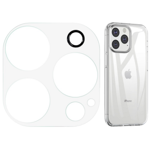Pakke m. Kamera Skærmbeskyttelse / Beskyttelsesglas til iPhone 14 Pro / Pro Max & Gennemsigtig Silikone Cover til iPhone 14 Pro