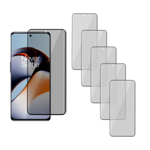 5 stk Privacy Glas / Beskyttelsesglas / Skærmbeskyttelse til OnePlus 12R 5G