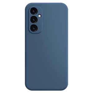 Soft Mat Silikone Cover til Samsung Galaxy A25 5G-Mørkeblå