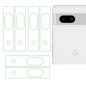 6 stk Kamera Skærmbeskyttelse / Beskyttelsesglas til Google Pixel 7a