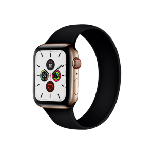 Silikone Rem til Apple Watch 8 / 9 - 41 mm i Solo Loop Design - str. M