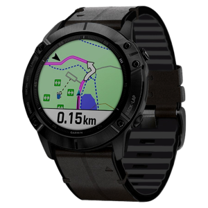 Læder rem til Garmin Fenix 3 / 3 HR / 5X / 5X Plus / 6X / 6X Pro