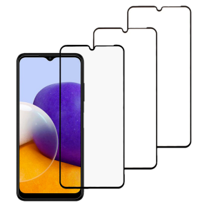 3 Stk. 3D Skærmbeskyttelse / Hærdet Beskyttelsesglas til Samsung Galaxy A22 4G