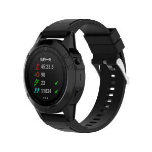 Silicone rem til Garmin Fenix 3 / 3 HR / 5X / 5X Plus / 6X / 6X Pro